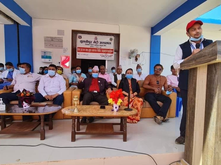 तुलसीपुर मेट्रो अस्पतालमा बहिरङ्ग (ओपिडी) सेवा सुरु